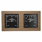 Станция банная 212F ТН-21 RB термогигрометр с песочными часами, канадский кедр, светло-коричневый