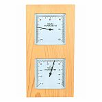 Станция банная 212F TH-31R SQUARE термогигрометр, канадский кедр, светло-коричневый