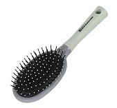 Расческа массажная Y822-045 овальная, пластик, зеленая, 73х234 мм