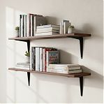 Кронштейн Apecs SB-1-300х250-BLM (B2B), для книжных полок и стеллажей