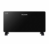 Конвектор электрический Willmark WCH-2000GB, до 25 кв.м, черный, 2000 Вт