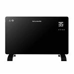 Конвектор электрический Willmark WCH-1500GRDB, до 20 кв.м, черный, 1500 Вт