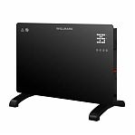 Конвектор электрический Willmark WCH-1500GRDB, до 20 кв.м, черный, 1500 Вт
