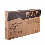 Конвектор электрический Ресанта ОК-20А 67/4/48, механический термостат, 2 кВт