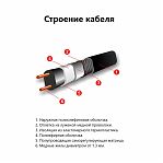 Комплект для обогрева труб Samreg саморегулирующийся, 16 Вт, черный, 7 м