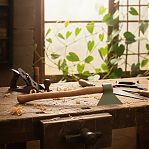 Топор кованый Сибртех 21608, в сборе, деревянное топорище, Б2, 400 мм, 800/1050 г