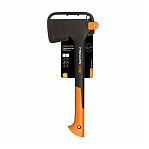 Топор универсальный Fiskars X10 S 1015619, фиберглассовая рукоятка, 1 кг