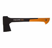 Топор универсальный Fiskars X10 S 1015619, фиберглассовая рукоятка, 1 кг