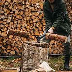 Топор-колун Fiskars Solid A19 1052044, фиберглассовая рукоятка, 1.534 кг