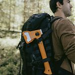 Топор туристический Fiskars X13 1069101 ультралегкий, фиберглассовая рукоятка, 0.48 кг