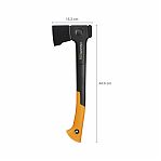Топор универсальный Fiskars X18 кованый, столярно-плотницкий, нескользящее покрытие