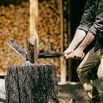 Топор-колун Fiskars X24 M 1069106, фиберглассовая рукоятка, 1.7 кг