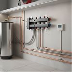 Коллектор котловой Essan ГРУ+КМГ 60-5ВУ, с гидрострелкой, 3 кронштейна