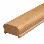 Поручень, сорт А, Хвоя 67х73х3000 мм, паз под балясину 50 мм, для лестницы, дерево