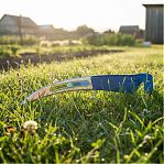 Коса Соболь №7, 63555 отбитая, заточенная, нескладная, сталь, 70 см