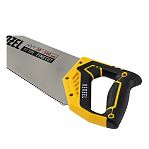 Ножовка по дереву Denzel 24147, 9 TPI, зуб 3D, двухкомпонентная рукоятка, 500 мм