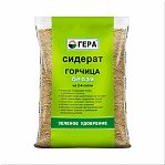 Горчица белая, семена Гера зеленое удобрение сидерат, для плодородия почвы, 0.8 кг