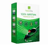 Газон партерный ГазонCity  100% Мятлик, густой, плотный, редкая стрижка, до 35 кв.м, 1 кг