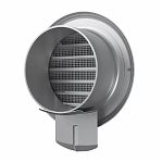 Выход стенной с сеткой Era 10ВМ, наружный d 100 мм, нержавеющая сталь