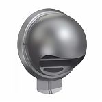 Выход стенной с сеткой Era 10ВМ, наружный d 100 мм, нержавеющая сталь