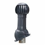 Турбодефлектор Era Monterrey RRTV+М, диаметр 160 мм, для металлочерепицы, комплект, серый