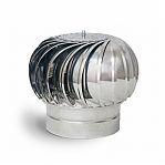 Турбодефлектор Era ТД-125, диаметр 125 мм, нержавеющая сталь, серебристый