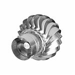 Турбодефлектор Era ТД-125, диаметр 125 мм, нержавеющая сталь, серебристый