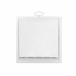 Выход стенной с обратным клапаном Era 1919К15.16ФВ, диаметр 150-160 мм, 190х190 мм, серый, пластик