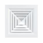 Диффузор Era С3030D4S, c четырехсторонним распределением воздуха, диаметр 145 мм, 295х295 мм, белый