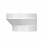 Соединитель эксцентриковый Era 1012,5РЭП для круглых воздуховодов, d100-125 мм, пластик