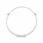 Держатель круглого канала Era 16ДКП, диаметр 160 мм, 20х169.4х171.9 мм, пластик, белый