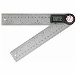 Угломер-линейка электронный Wortex DAR 2000, 0323273, точность 0.2 град, длина 200 мм