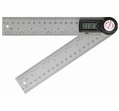 Угломер-линейка электронный Wortex DAR 2000, 0323273, точность 0.2 град, длина 200 мм