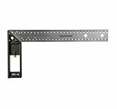 Угольник Hanskonner HK2020-11-300, 300 мм, строительный, разметочный, нержавеющая сталь