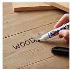 Маркер промышленный Markal Dura-ink 60, Medium bullet tip, черный, толщина линии 3 мм