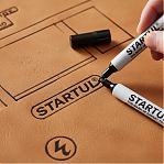 Маркер промышленный Startul The mark of expert tools, ST4340-01, фетровый, черный