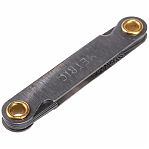 Шаблон метрический  FIT 70811 для определения шага резьбы, 12 шаблонов, 0.5-1.75 мм