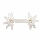 Шаблон метрический  FIT 70811 для определения шага резьбы, 12 шаблонов, 0.5-1.75 мм