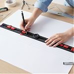 Линейка многофункциональная Belmash MR600, складная, для столярных работ