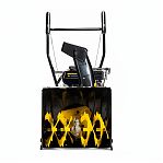 Снегоуборщик бензиновый Champion ST656, двухступенчатый, металлический шнек, 4100 Вт