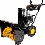 Снегоуборщик бензиновый Champion ST662E, двухступенчатый, металлический шнек, 4800 Вт