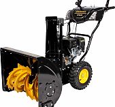 Снегоуборщик бензиновый Champion ST662E, двухступенчатый, металлический шнек, 4800 Вт