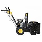 Снегоуборщик бензиновый Huter SGC 5500X, двухступенчатый, металлический шнек, 5500 Вт