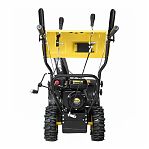 Снегоуборщик бензиновый Huter SGC 5500X, двухступенчатый, металлический шнек, 5500 Вт