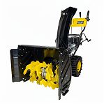 Снегоуборщик бензиновый Huter SGC 5500X, двухступенчатый, металлический шнек, 5500 Вт