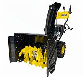 Снегоуборщик бензиновый Huter SGC 5500X, двухступенчатый, металлический шнек, 5500 Вт