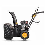 Снегоуборщик бензиновый Huter SGC 4800EX, двухступенчатый, металлический шнек, 4800 Вт