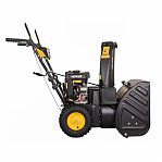 Снегоуборщик бензиновый Huter SGC 4800EX, двухступенчатый, металлический шнек, 4800 Вт