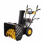 Снегоуборщик бензиновый Huter SGC 4800EX, двухступенчатый, металлический шнек, 4800 Вт