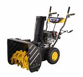 Снегоуборщик бензиновый Huter SGC 4800EX, двухступенчатый, металлический шнек, 4800 Вт